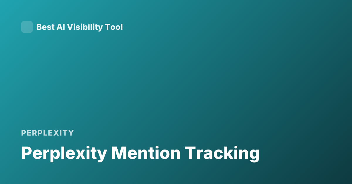 Perplexity Mention Tracking